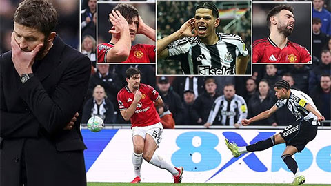 Vì sao MU không thể thắng Newcastle dù đối thủ thiếu người?