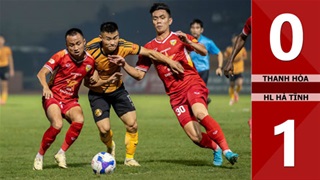 Highlight Thanh Hóa vs HL Hà Tĩnh: 0-1 (Vòng 15 V.League 2025/26)