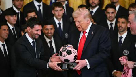 Tổng thống Donald Trump ngưỡng mộ Messi