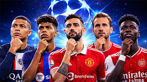Top 5 ngôi sao đang 'khát' chức vô địch Champions League nhất