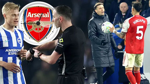 Arsenal có phải đội 'câu giờ' nhiều nhất Premier League?