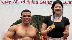 Đô vật nam xin tái đấu Anh Thơ vào năm sau