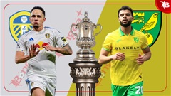 Nhận định bóng đá Leeds vs Norwich, 23h30 ngày 8/3: Vé đi tiếp cho Leeds!