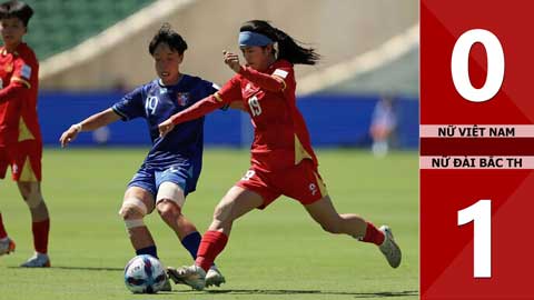 Highlight Nữ Việt Nam vs Nữ Đài Bắc Trung Hoa: 0-1 (VCK Asian Cup 2026)