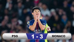 Kết quả PSG 1-3 Monaco: Thua sốc tại Parc des Princes