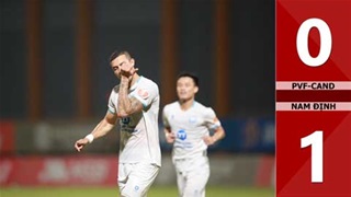 Highlight PVF-CAND vs Nam Định: 0-1