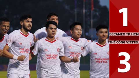 Highlight Becamex TP.HCM vs Thể Công Viettel: 1-3 (Vòng 15 V.League 2025/26)