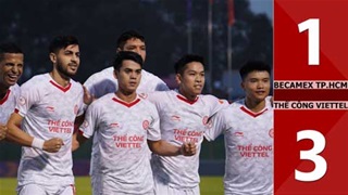 Highlight Becamex TP.HCM vs Thể Công Viettel: 1-3 (Vòng 15 V.League 2025/26)