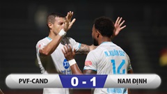 Kết quả PVF-CAND 0–1 Nam Định: Minh Long không thể cứu nguy cho đội nhà