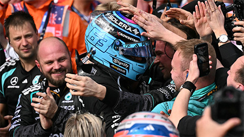 Russell thắng chặng mở màn F1 2026, Mercedes lập cú đúp tại Melbourne