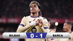 Kết quả Bilbao 0-1 Barca: Yamal lập siêu phẩm