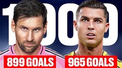 Lionel Messi có thể đạt 1.000 bàn như Cristiano Ronaldo?