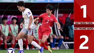 Highlight Nữ Triều Tiên vs Nữ Trung Quốc: 1-2 (VCK Asian Cup 2026)
