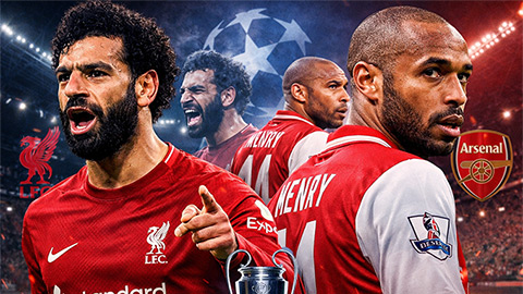 Mohamed Salah đe dọa kỷ lục của Henry ở Champions League