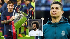 Marcelo: 'Cristiano là người ngoài hành tinh còn Messi là cơn ác mộng'