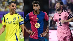 Liệu Lamine Yamal có giỏi hơn Cristiano Ronaldo và Lionel Messi?