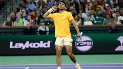 Carlos Alcaraz hạ gục Casper Ruud chóng vánh để vào tứ kết Indian Wells