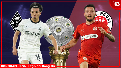 Nhận định bóng đá M'Gladbach vs St. Pauli, 02h30 ngày 14/3: Kẻ sa sút gặp đội đang lên