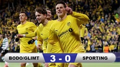 Kết quả Bodo/Glimt 3-0 Sporting: Ngựa ô tiến bước