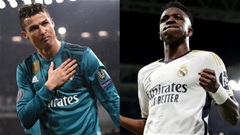 Vinicius đá hỏng phạt đền trong ngày cân bằng kỷ lục của Ronaldo
