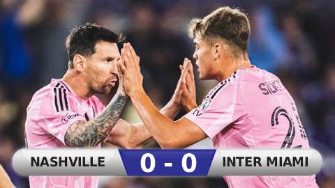 Messi tịt ngòi, Inter Miami 'sa lầy' trên sân khách