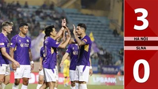 Highlight Hà Nội vs SLNA: 3-0 (Vòng 16 V.League 2025/26)