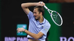 Daniil Medvedev biến Jack Draper thành cựu vương Indian Wells