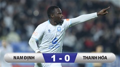 Kết quả Nam Định 1–0 Thanh Hóa: Akolo định đoạt trận đấu