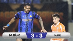 Kết quả Đà Nẵng 3-3 HAGL: Chủ nhà giật lại 1 điểm quý giá