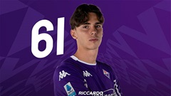 Riccardo Braschi, 'Cavani mới' của Fiorentina gây chú ý sau màn ra mắt ở Conference League