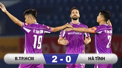 Kết quả Becamex TP.HCM 2-0 Hà Tĩnh: Chủ nhà thoát hiểm từ một ‘cực phẩm’