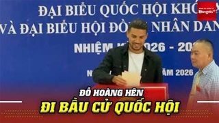Đỗ Hoàng Hên lần đầu đi bầu cử Quốc hội với tư cách công dân Việt Nam