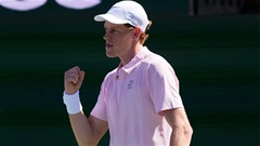 Thắng dễ Zverev, Sinner lần đầu vào chung kết Indian Wells