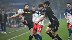 Hamburg và Cologne cầm chân nhau ở Bundesliga