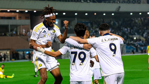 Kết quả Al Khaleej vs Al Nassr: Al Nassr thắng '5 sao' trong ngày vắng Ronaldo