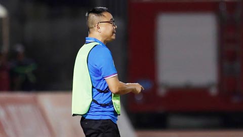 HLV Trần Tiến Đại nói gì khi PVF-CAND thất bại trước CA TP.HCM?