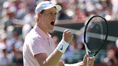 Thắng nghẹt thở Medvedev, Sinner hoàn tất bộ sưu tập Masters 1000 trên sân cứng