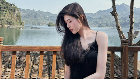 Hot girl bóng chuyền Đặng Thu Huyền khiến fan say mê không ngừng