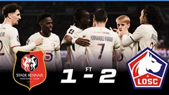 Kết quả Rennes 1-2 Lille: Đánh bại Rennes, Lille vươn lên vị trí thứ 5