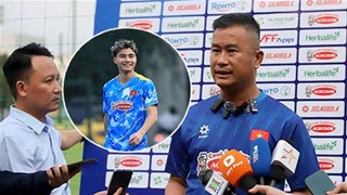 VIDEO HLV Đinh Hồng Vinh tiết lộ lý do cho Antonio Moric "vượt cấp"