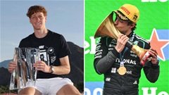 Jannik Sinner và Kimi Antonelli cùng viết nên ‘Chủ nhật vàng’ cho thể thao Italia