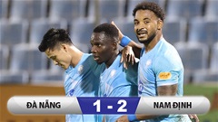 Kết quả Đà Nẵng 1–2 Nam Định: Nam Định giành vé đầu tiên vào bán kết