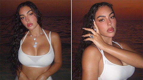 Georgina Rodriguez gây chú ý với hình ảnh gợi cảm trên mạng xã hội