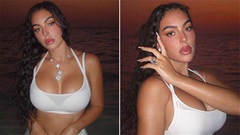 Georgina Rodriguez gây chú ý với hình ảnh gợi cảm trên mạng xã hội