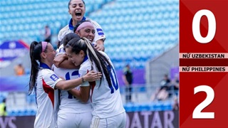 Highlight Nữ Uzbekistan vs Nữ Philippines: 0-2 (Play-off Asian Cup 2026)