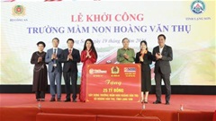 T&T Group và SHB đồng hành cùng Bộ Công an xây dựng Trường mầm non Hoàng Văn Thụ tại Lạng Sơn