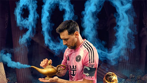 Lionel Messi cán mốc 900 bàn theo cách trêu ngươi Ronaldo