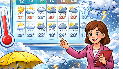 Dự báo thời tiết 20/3:Miền Bắc sắp đón không khí lạnh