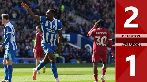 Highlight Brighton vs Liverpool: 2-1 (Vòng 31 ngoại hạng Anh 2025/26)