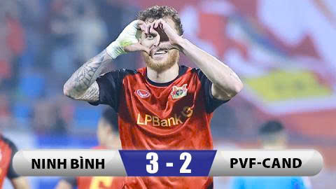 Kết quả Ninh Bình 3-2 PVF-CAND: Ninh Bình vào bán kết đầy kịch tính